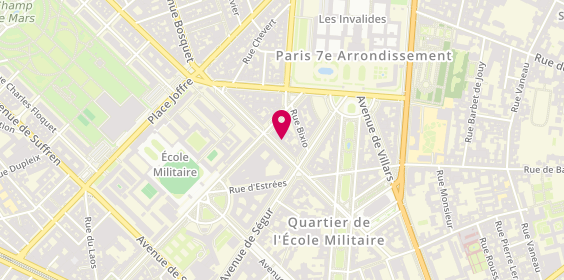 Plan de Duquesne Diffusion, 27 avenue Duquesne, 75007 Paris