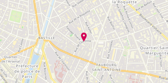 Plan de BDNET Bastille, 26 Rue de Charonne, 75011 Paris