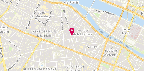 Plan de Librairie François Chanut, 41 Rue Mazarine, 75006 Paris
