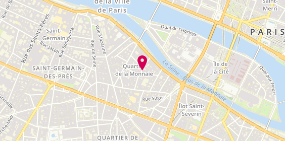 Plan de Librairie Pierre SAUNIER, 22 Rue de Savoie, 75006 Paris