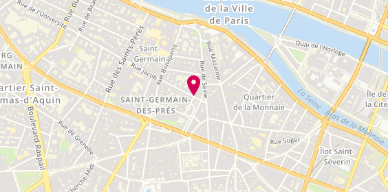 Plan de Galerie Furstenberg, 8 Rue Jacob, 75006 Paris