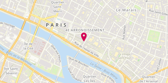 Plan de Marie Papier +, 9 Rue Pont Louis Philippe, 75004 Paris