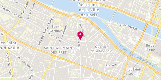 Plan de DUTEL Jean-Pierre, 16 Rue Jacques Callot, 75006 Paris