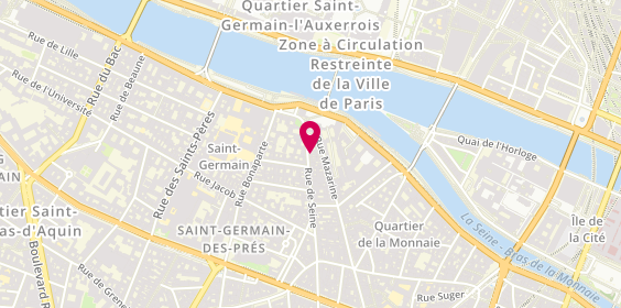 Plan de Galerie de l'Institut, 15 Rue de Seine, 75006 Paris