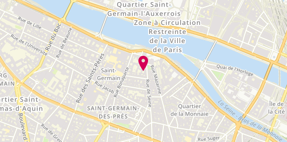 Plan de Galerie de l'Institut, 12 Rue de Seine, 75006 Paris