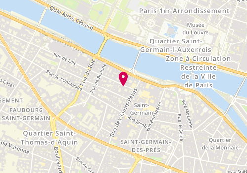 Plan de Settelile, 7 Rue de Lille, 75007 Paris