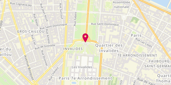 Plan de Arteum, 129 Rue Grenelle, 75007 Paris