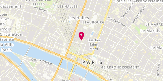 Plan de Book Off Châtelet, 9 Rue Saint-Martin, 75004 Paris