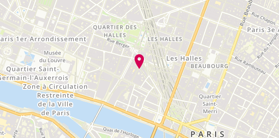 Plan de Librairie GILDA, 36 Rue des Bourdonnais, 75001 Paris
