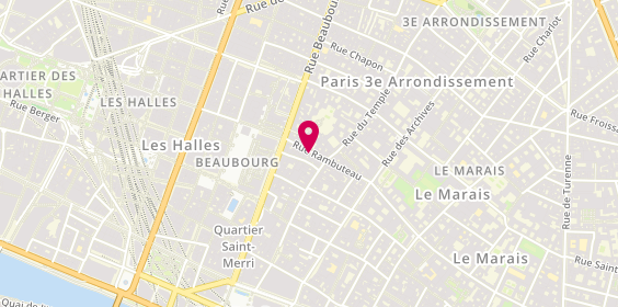 Plan de Les Cahiers de Colette, 23 Rue Rambuteau, 75004 Paris