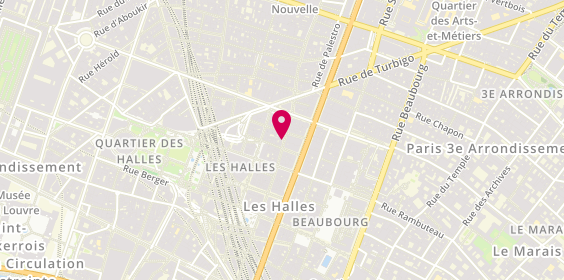 Plan de Ben Charif Myral, 117 Rue Saint Denis, 75001 Paris