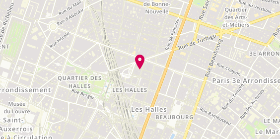 Plan de Passage du Desir, 17 Rue Pierre Lescot, 75001 Paris