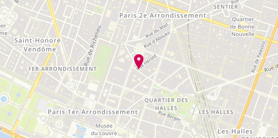 Plan de Bulles en Boite, 4 Rue Hérold, 75001 Paris