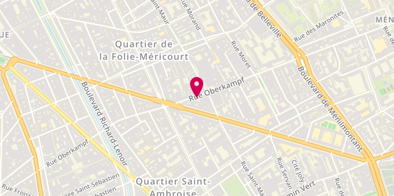 Plan de Le livre à venir, 88 Rue Oberkampf, 75011 Paris