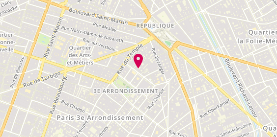 Plan de Classic, 12 Rue Dupetit-Thouars, 75003 Paris