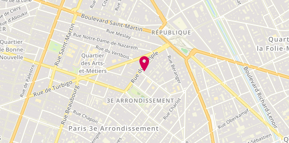 Plan de Ofr, 20 Rue Dupetit-Thouars, 75003 Paris