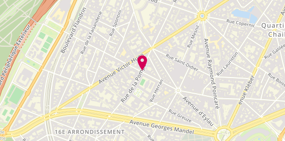 Plan de Lamartine - A Lamartine - Librairie Lamartine, 118 Rue Pompe, 75116 Paris