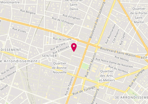 Plan de Librairie Adnan Sezer, 226 Rue Saint Denis, 75002 Paris
