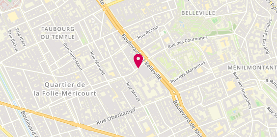 Plan de Librairie Sana, 116 Rue Jean-Pierre Timbaud, 75011 Paris