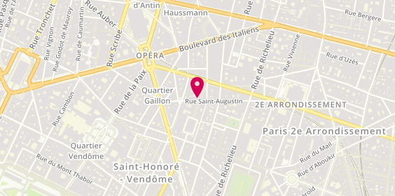 Plan de Book Off Quatre-Septembre, 11 Rue Monsigny, 75002 Paris