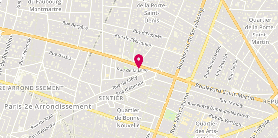Plan de Boulinier, 7 Boulevard de Bonne Nouvelle, 75002 Paris