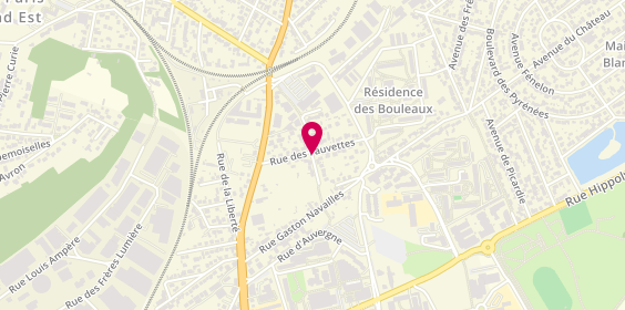 Plan de SOSMEIMONY Chin, Rue des Fauvettes, 93330 Neuilly-sur-Marne