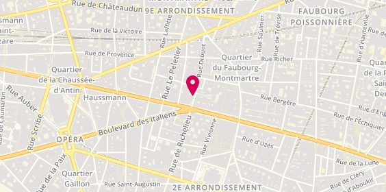 Plan de Chamonal, 5 Rue Drouot, 75009 Paris