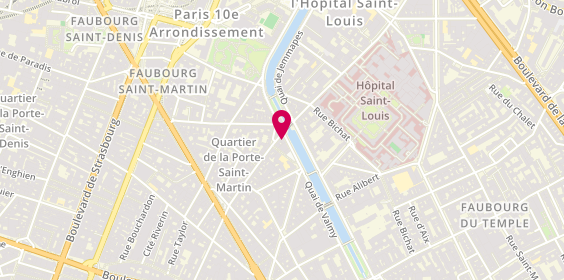 Plan de Graphivore, 83 Quai de Valmy, 75010 Paris