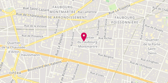 Plan de Librairie Farfouille, 27 Pass. Verdeau, 75009 Paris
