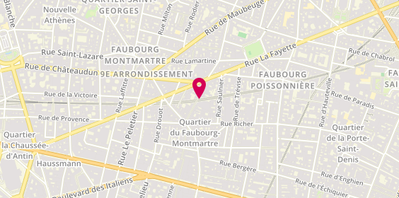 Plan de Détrad, 18 Rue Cadet, 75009 Paris