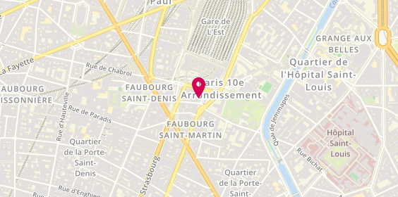 Plan de Medilam, 129 Rue du Faubourg Saint-Martin, 75010 Paris