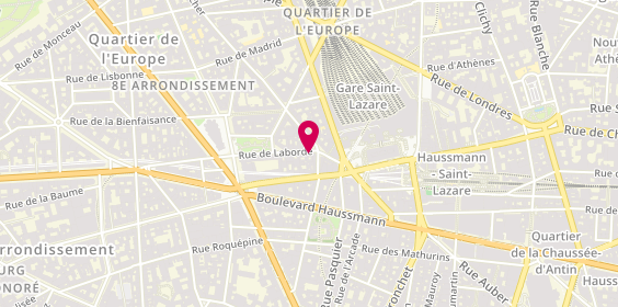 Plan de Service-Livres - Rapide-Livres - le Livr, 5 Rue de Laborde, 75008 Paris