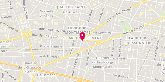 Plan de Bulles en Tête, 42 Rue le Peletier, 75009 Paris