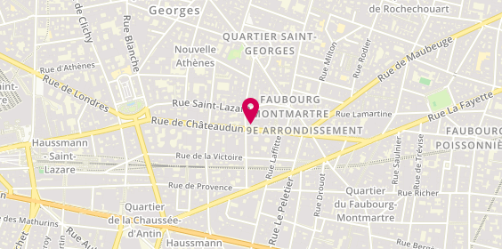 Plan de Librairie Saint Paul, 28 Rue de Châteaudun, 75009 Paris