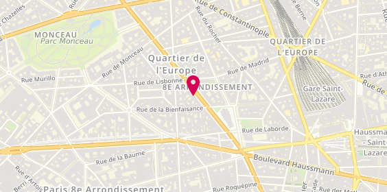 Plan de Maison du Livre Aviation, 75 Boulevard Malesherbes, 75008 Paris