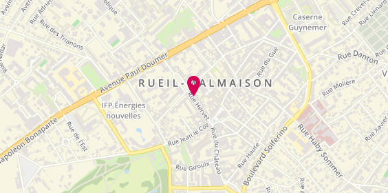 Plan de L'Oiseau Lyre, 7 Rue Hervet, 92500 Rueil-Malmaison