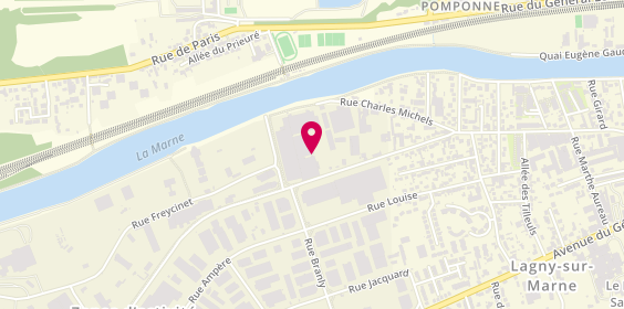 Plan de Sodis, 128 avenue du Maréchal de Lattre de Tassigny, 77400 Lagny-sur-Marne