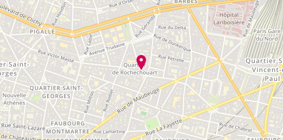 Plan de Libellule et coccinelle, 2 Rue Turgot, 75009 Paris