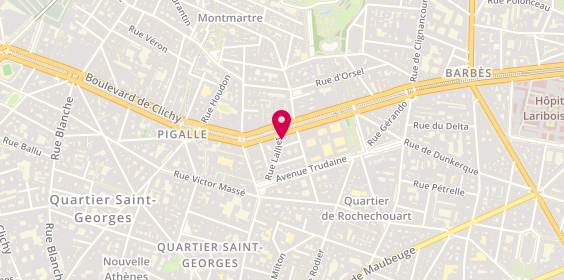 Plan de Phonogalerie, 10 Rue Lallier, 75009 Paris