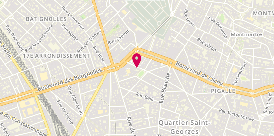 Plan de CHAIZE Sébastien, 55 Rue de Douai, 75009 Paris