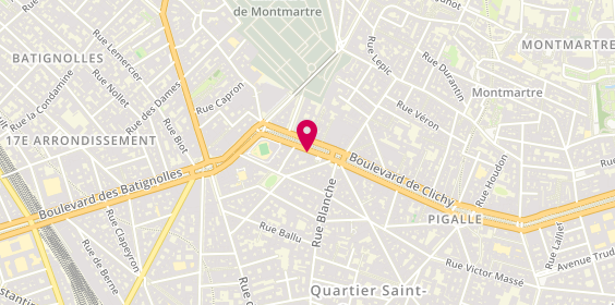 Plan de Samicha, 71 Boulevard Clichy, 75009 Paris