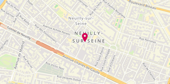 Plan de NIKOLIC Nina, 133 avenue Achille Peretti, 92200 Neuilly-sur-Seine