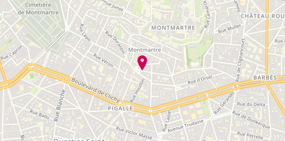 Plan de Librairie des Abbesses, 30 Rue Yvonne le Tac, 75018 Paris