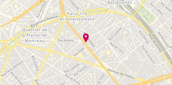 Plan de Papeterie Carnot, 132 Boulevard Malesherbes, 75017 Paris