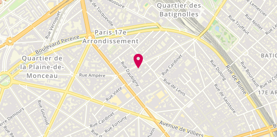 Plan de Librairie Beth Hassofer, 35 Rue Jouffroy d'Abbans, 75017 Paris