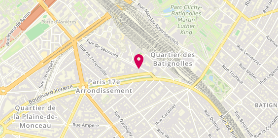 Plan de Scribe, 115 Rue de Saussure, 75017 Paris