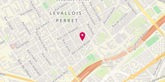 Plan de Le Presse Book, 12 Rue Trébois, 92300 Levallois-Perret