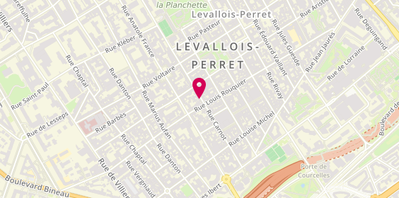 Plan de Bulles de Salon, 45 Rue Carnot, 92300 Levallois-Perret
