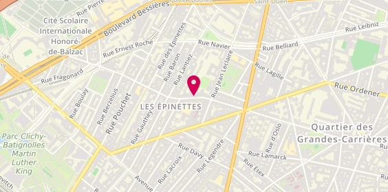 Plan de L'Usage du Monde, 32 Rue de la Jonquière, 75017 Paris