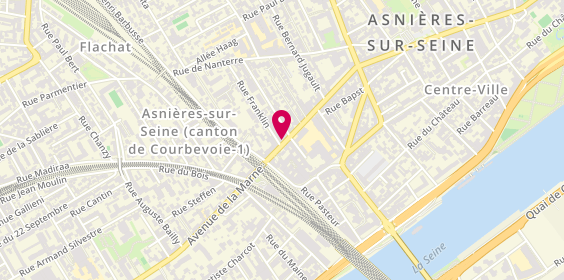 Plan de Bureau Vallée, 49 avenue de la Marne, 92600 Asnières-sur-Seine